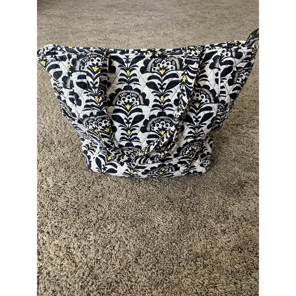 Large Vera Bradley Tote Bag Purse Euc - Picture 2 of 6